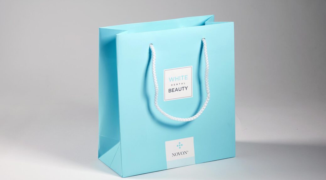 Luxury Laminated Bags with Rope Handles