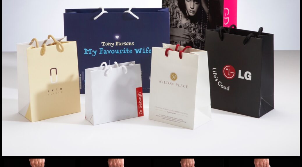 Luxury Paper Bags for retail.